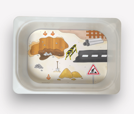 Stavba - podložka do Trofast boxu