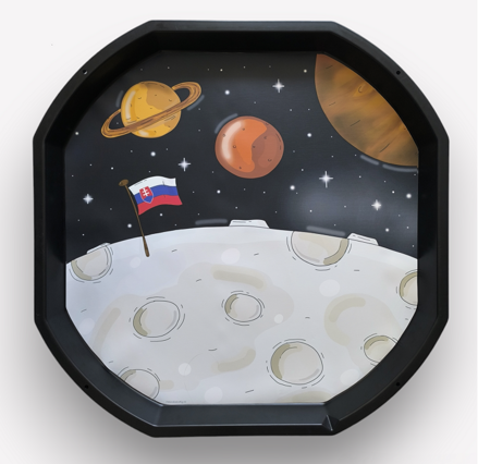 Vesmír – Podložka do Tuff Tray MAXI
