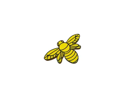 Včela - razítko