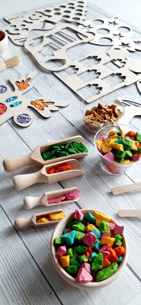 Vianočný stromček - sensory play