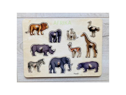 Vkladačka Afrika