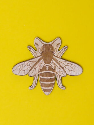 Včielka- brošňa