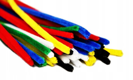 Farebné kreatívne dekoračné drôtiky