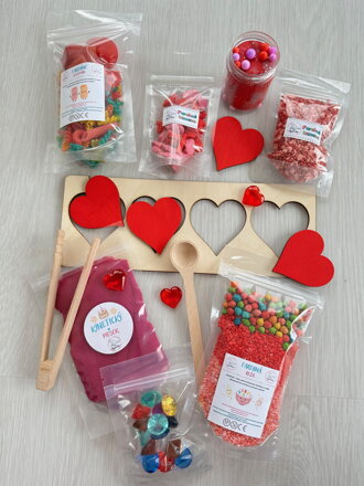 Valentínsky senzorický set