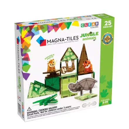 Magnetická stavebnica - Jungle 25 dielov