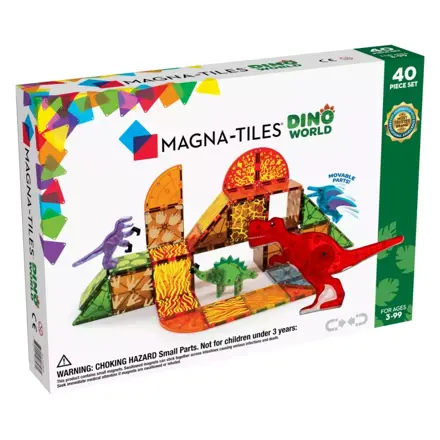 Magnetická stavebnica - Dino 40 dielov