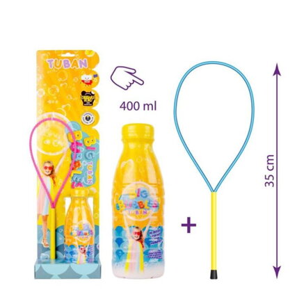 Set- obruč+ TEKUTINA BUBLIFUK 400 ml