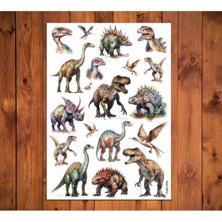 Samolepky éra dinosaurov