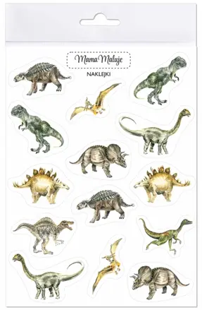 Nálepky- dinosaury