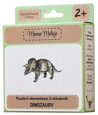 Mama maľuje - dinosaur