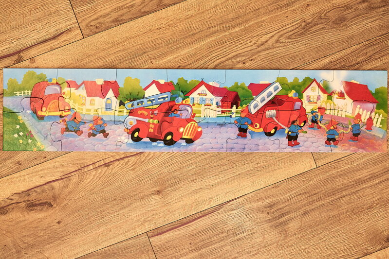 Puzzle Požiarnik
