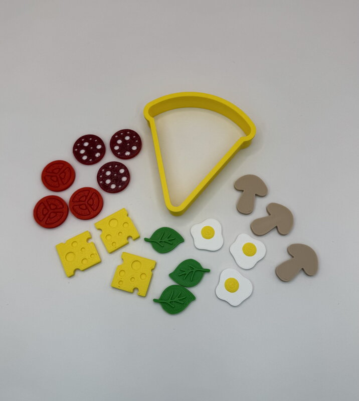 Set miniatúr Pizza, 19ks