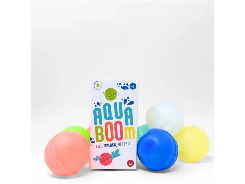 Aqua-Boom - Znovupoužitelné vodné bomby (7 ks)
