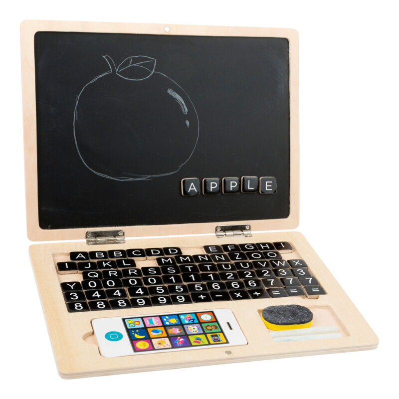Drevený magnetický notebook Drevený magnetický notebook