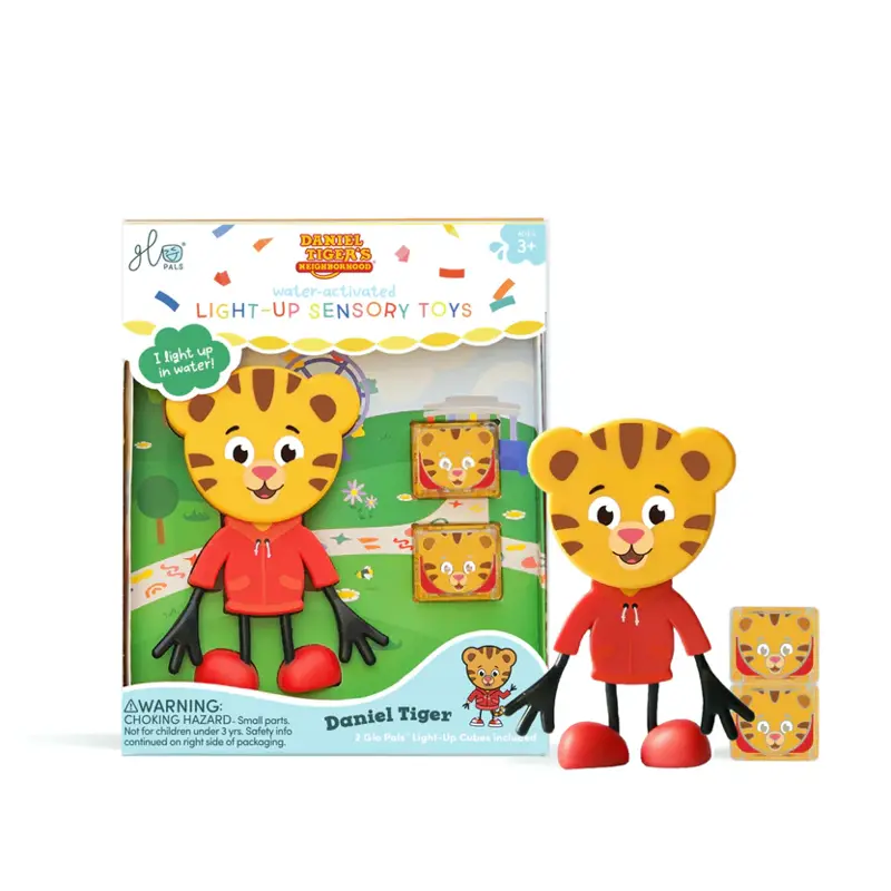 Senzorické svietiace kocky s figúrkou - Daniel Tiger Senzorické svietiace kocky s figúrkou - Daniel Tiger