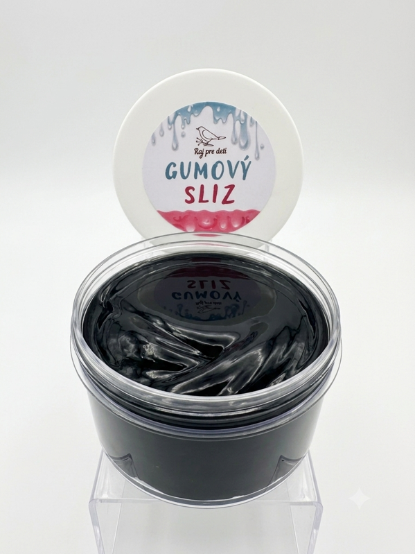 Gumový sliz čierny 150g