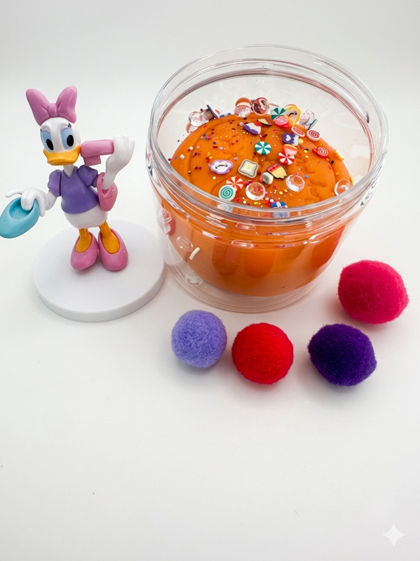 Rajolina- bezpečná plastelína Daisy kačička