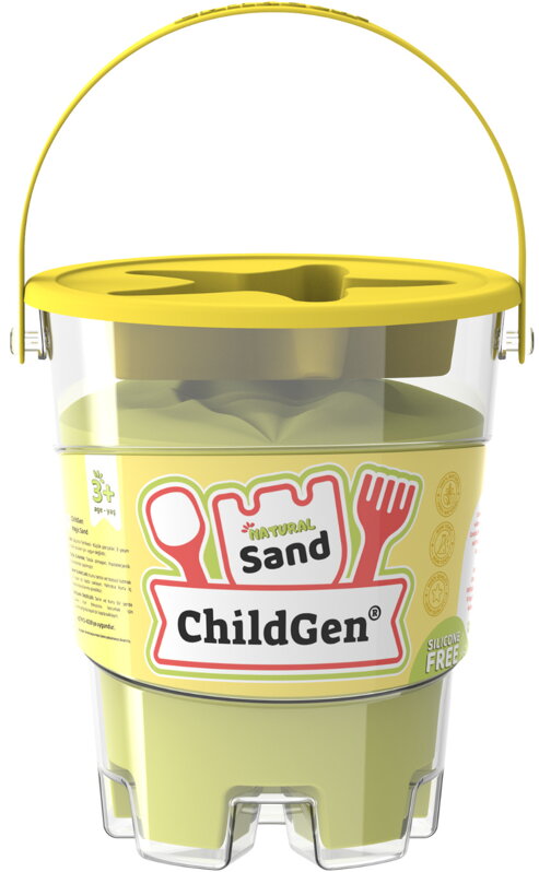 Kinetický piesok s formičkou - žltý 500 g Kinetický piesok s formičkou - žltý 500 g