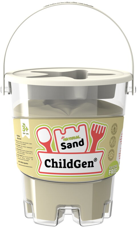 Kinetický piesok s formičkou - naturálny 500 g Kinetický piesok s formičkou - naturálny 500 g