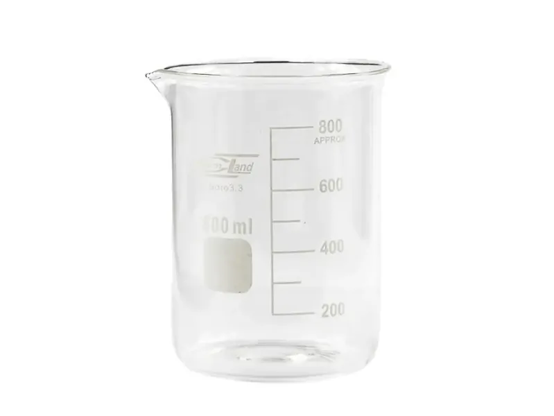 Sklenená kadička v objeme 800 ml