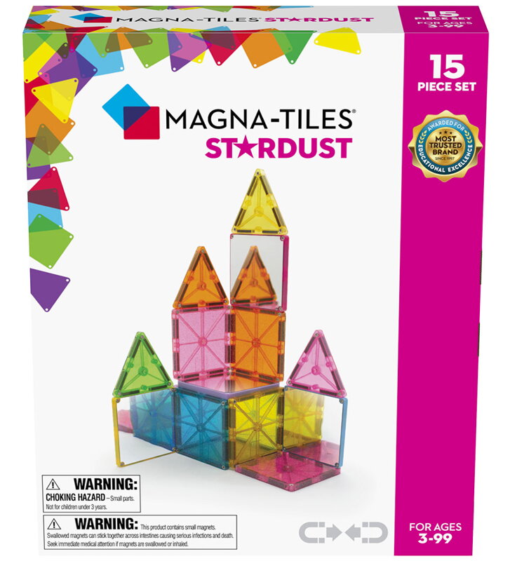 Magnetická stavebnica MAGNA TILES - Stardust 15 Magnetická stavebnica MAGNA TILES - Stardust 15