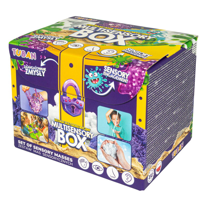 MULTISENZORÍVNY BOX – SADA ZMYSELNEJ HMOTY Tuban MULTISENZORÍVNY BOX – SADA ZMYSELNEJ HMOTY Tuban