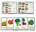 Náučné karty zelenina v slovenskom jazyku