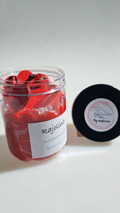 Rajolína 250g- srdcie z lásky, lienky