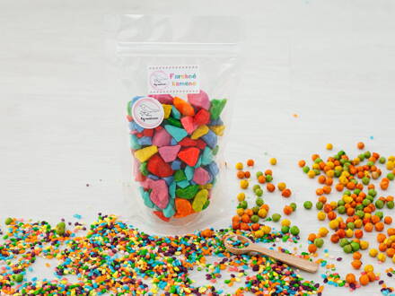 Farebné kamene 300g