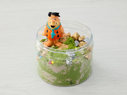 Fred Flintston s kinetickým pieskom