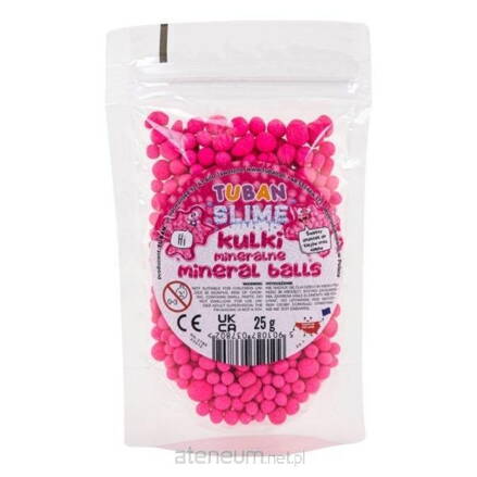 Minerálne guličky 25g - ružové TUBAN