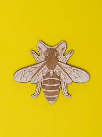 Včielka- brošňa